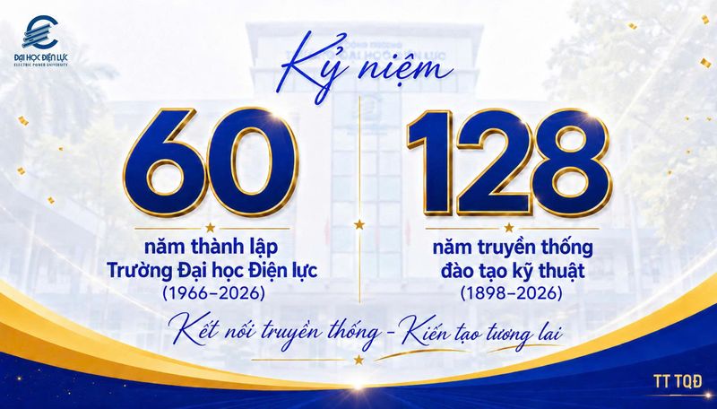 Trường Đại học Điện lực kỷ niệm 60 năm thành lập với chuỗi hoạt động kéo dài