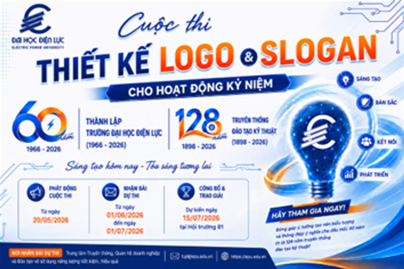 Thiết kế Logo và Slogan 60 năm EPU - Một dấu ấn, triệu niềm tự hào
