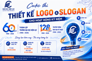Thiết kế Logo và Slogan 60 năm EPU - Một dấu ấn, triệu niềm tự hào