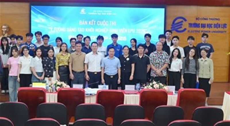 Bán kết Cuộc thi “Ý tưởng sáng tạo khởi nghiệp EPU 2026” sôi nổi, khơi nguồn cảm hứng đổi mới sáng tạo