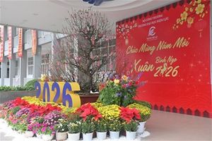 Rực rỡ sắc xuân tại Trường Đại học Điện lực